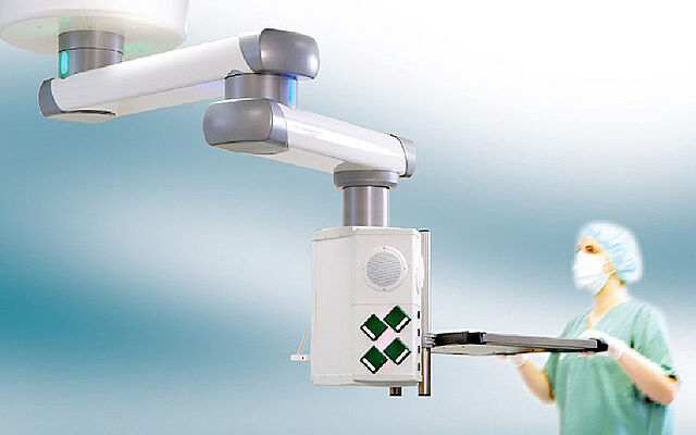 2013 - a new generation of ceiling arms for high loads sees the world